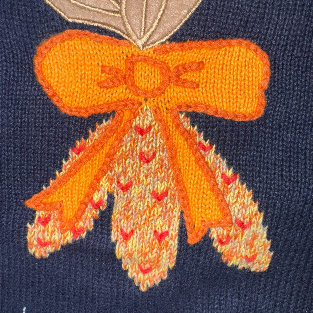 The Quacker Factory Womens Embroidered Multi Color Buttoned down Cardigan Large - Picture 10 of 14